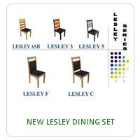 NEW LESLEY DINING SET
